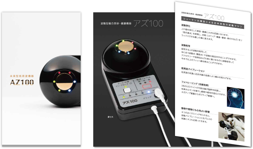 アズ様 リーフレットデザイン実績